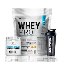 Whey Pro 5kg Vainilla+Creatina Dragon Pharma 300gr+Shaker